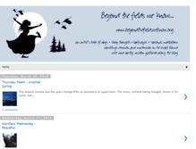 Tablet Screenshot of beyondthefieldsweknow.org